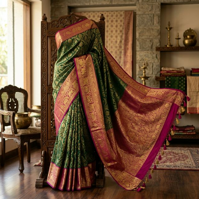 The Bride in Crimson