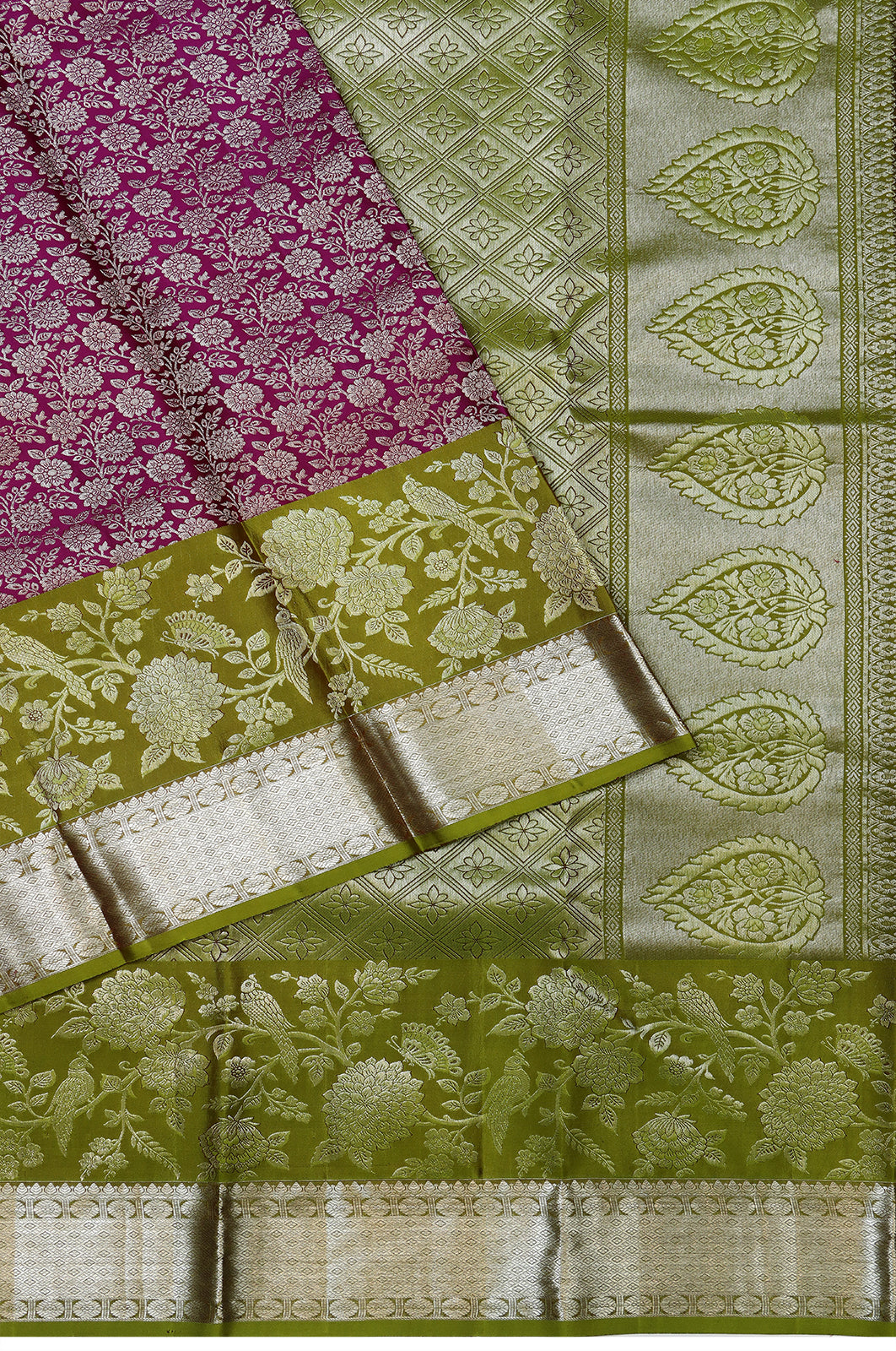 Uppada Silk — Jamdani Weave