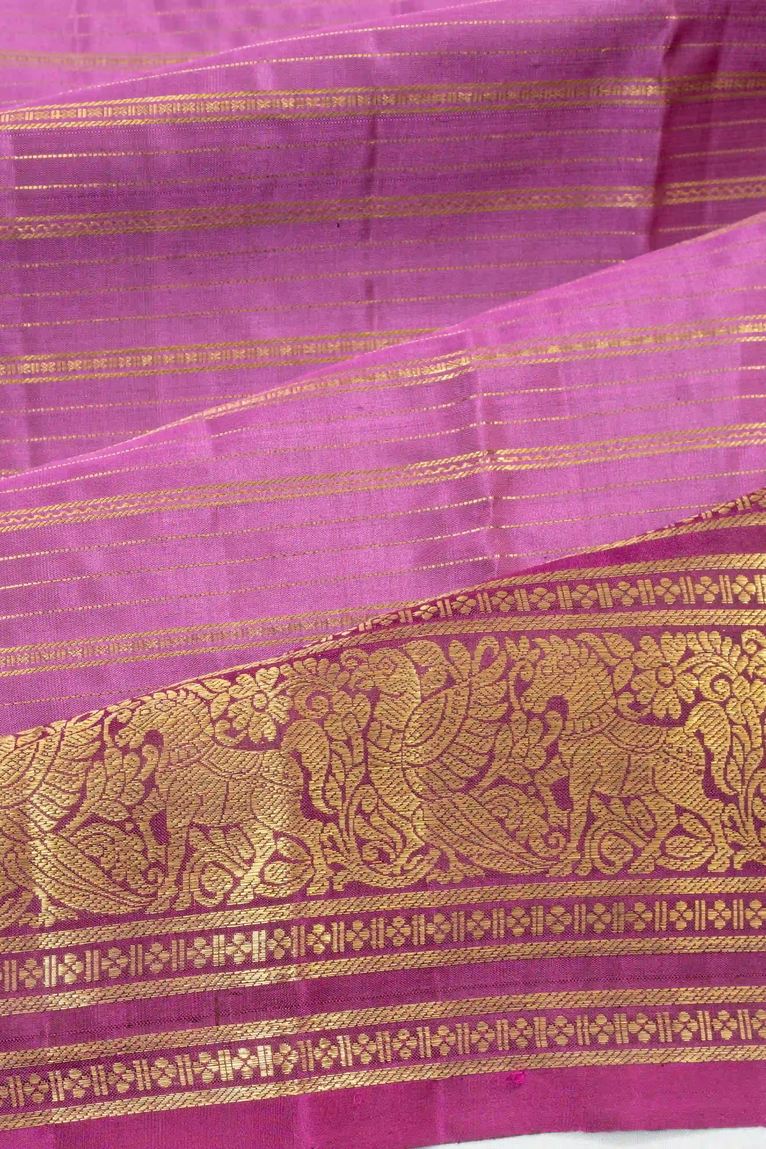 Kanchipuram Silk — Mango Butta Emerald