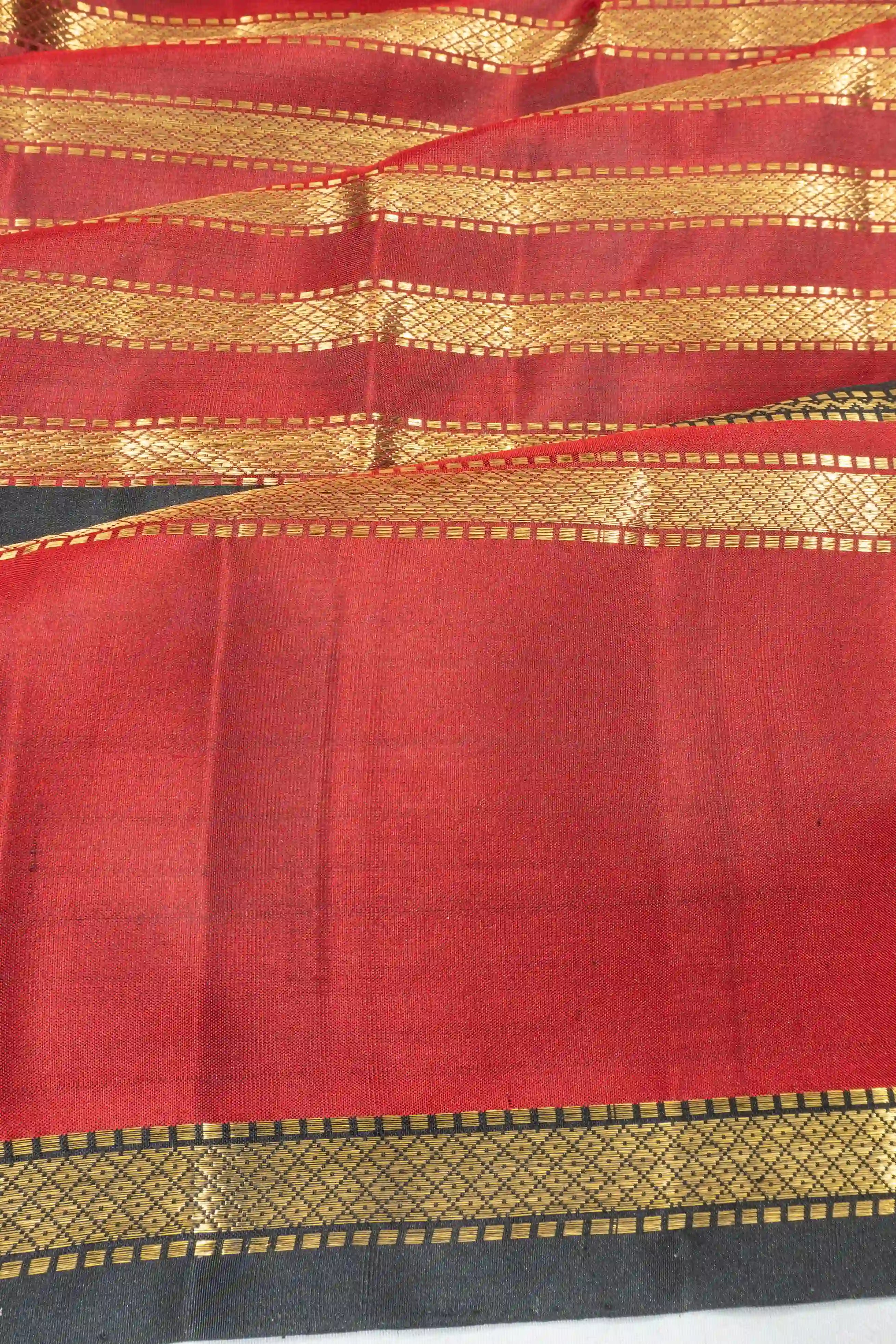 Banarasi Brocade — Gold Floral Zari
